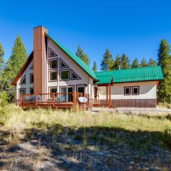 Quiet Leadville Home on 3 Acres with Gas Grill!