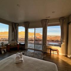 Canyon Oasis suite with Grand Mesa view