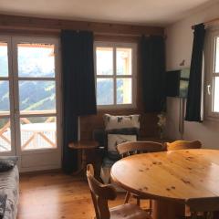 Appartement 3 pièces avec balcon au chalet scandinave, draps inclus - FR-1-425-213