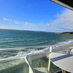 Le Souffle Marin CONCARNEAU - VUE MER panoramique direct sur la plage des Sables Blancs FIBRE Parking PRIVÉ Secure PANORAMIC SEE VIEW direct ON BEACH