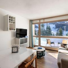 Studio cabine 6 pers. proche pistes avec balcon et casier à ski - FR-1-400-124