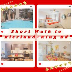 Courtyard View-Walk Score 81-Shopping District-King Bed-Parking G3043