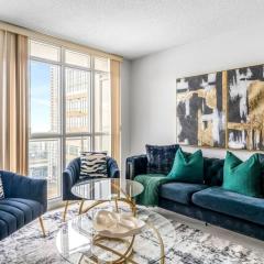 One Bed and Den Upscale Comfort Condo with Parking