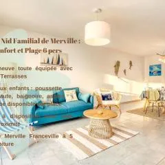 Le Nid Familial de Merville Maison neuve proche Plage 6 pers
