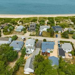 Peconic Sound Beach Home: Backyard & Vineyards