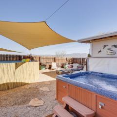 Twentynine Palms Desert Oasis with Pool and Hot Tub!