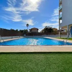 La Ribera - terraza, piscina y playa