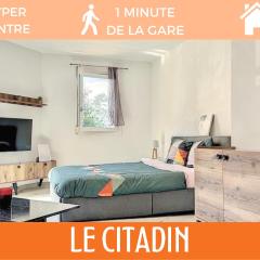 ZenBNB - Le Citadin - STUDIO - 2 minutes from the Train station