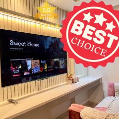 West Vista Apartment JKT Modern Design w/55” TV and 40/mbps Wi-fi