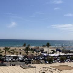 Appartement 4 personnes rénové en front de mer avec vue sur la baie