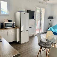 Appartement F2 avec terrasse, proche centre et cures - Amélie-les-Bains - FR-1-703-41