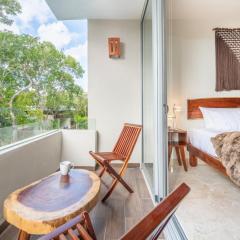 NHOA 211B Lux 1BR Condo Pool View in Aldea Zama