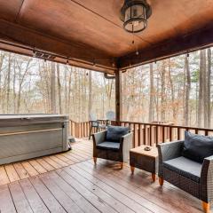 McDonough Escape with Private Hot Tub and Game Room!