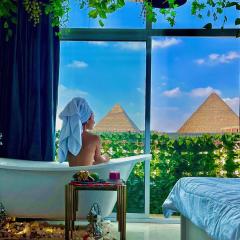 pharaoh pyramids view