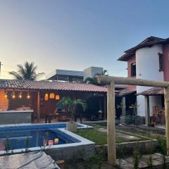 Casa de Praia piscina -60 m da praia, 3/4 Cond.