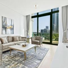 Keysplease Burj Khalifa View, 2 BR Burj Vista connected to Dubai Mall