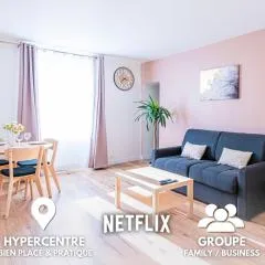 Idéal Pro et Famille en Hypercentre - 3 lits