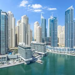 Luxury 1BR Apartment in the heart Marina, Connection to Dubai Marina Mall - Silverene tower