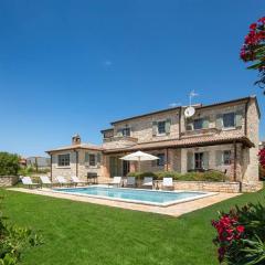 Rustic Villa Rorripa with a pool in Istria