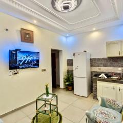 Appartement meublé haut standing 1CH en RDC