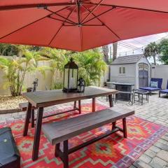 Gorgeous Home with Private Fenced Yard, Grill and Garage STEPS from Flagler Avenue!