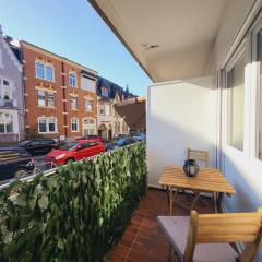 Zentrales Apartment mit Balkon und Parkplatz