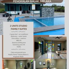 Rumah Armand Studio Family Suite with Swimming Pool Pengkalan Balak Tg Bidara Masjid Tanah Melaka