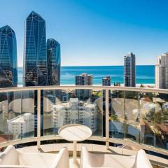 Surfers Paradise Ocean View 1Bed Hotel w Parking