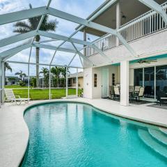 Cape Coral Oasis with Pool Walk to Jet Ski Rentals