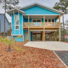 Oak Island Fall Getaway Coastal Home and Deck