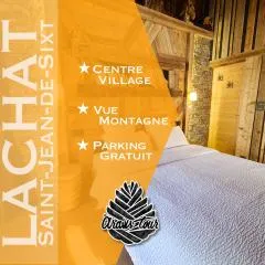 Studio Lachat - Centre village, vue montagnes - AravisTour