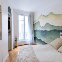 Bright & Tranquil 1BD Flat Montmartre!
