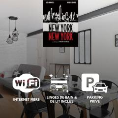 New-York New-York : fibre Wifi/Linge/Parking