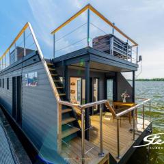 Hausboot Glücksmomente mit Dachterrasse in Schleswig am Ostseefjord Schlei