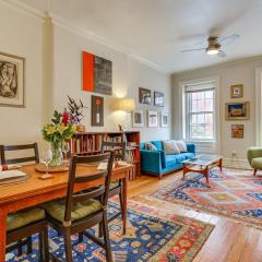 MCM-Inspired Philadelphia Apartment Private Deck