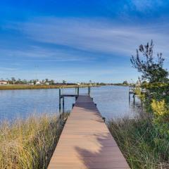 Panama City Waterfront Escape Fenced Yard and Dock!