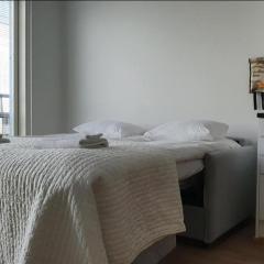 Riverside apartment with french balcony