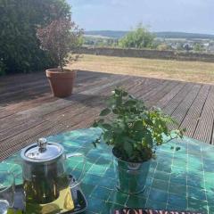 Loft de charme avec terrasse et jardin au Fort d’Asfeld