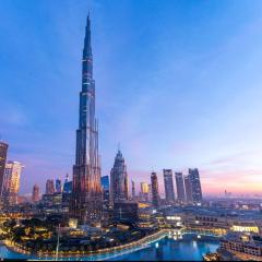 Spectacular Burj & Fountain View - Luxurious 3 Bedrooms & Maids room - The Residences