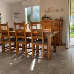 Maison plain-pied 4 chambres Graye sur mer plage à 700 m