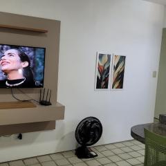 Apto a 3 minutos da praia e Piscina na cobertura