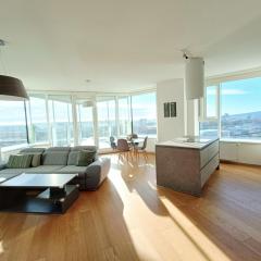 Panorama Apartment 3 rooms 19th floor Great view Free parking