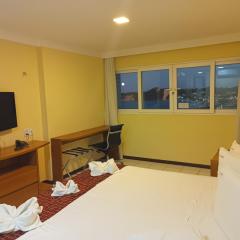 Linda vista para o mar e a natureza