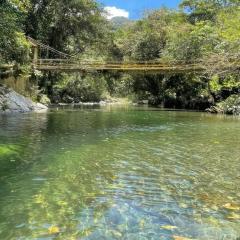 Chalet OCULTO Acceso al Rio Cristalino/Fogata/Hamacas