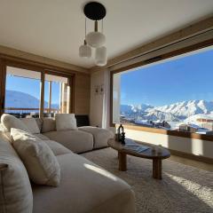 Alpe d'Huez Houses - Panoramique 4 chambres, sur piste avec piscine