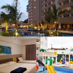 Olímpia - Apartamento 1 quarto - Enjoy - Olimpia Park Resort - Em frente ao Park