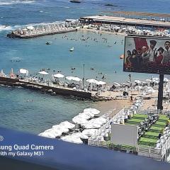 Beach apartment Alexandria شقة فندقيه مكيفه بالكامل غرفتين
