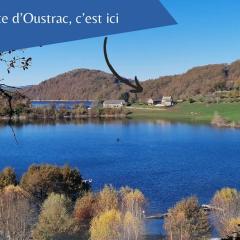 Gîte d'Oustrac, vue imprenable sur Lac de Maury