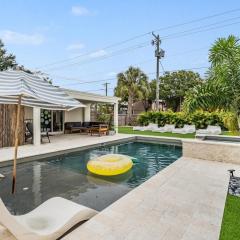 Pool and Spa Retreat in South Tampa