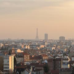 Enjoy Eiffel Tower Views from Home, Only 20 Minutes to Paris Center